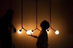 Isabel Moncada Dupla Minimalist Pendant LightHandblown Porcelain Globe - 4127901