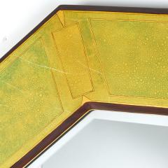 Isabel O Neil OCTOGANAL FAUX LACQUERED SHAGREEN MIRROR FROM ISABEL ONEIL STUDIO - 2235053