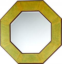 Isabel O Neil OCTOGANAL FAUX LACQUERED SHAGREEN MIRROR FROM ISABEL ONEIL STUDIO - 2235061