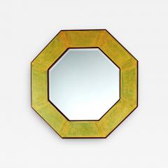 Isabel O Neil OCTOGANAL FAUX LACQUERED SHAGREEN MIRROR FROM ISABEL ONEIL STUDIO - 2237257