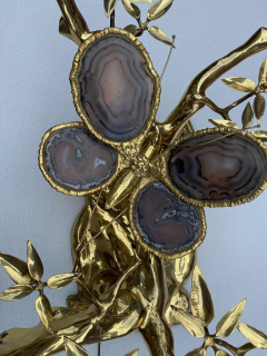 Isabelle Faure 1970 Enlightening Bonzai Coffee Table Butterfly Gilt Bronze Isabelle Faure - 2990146