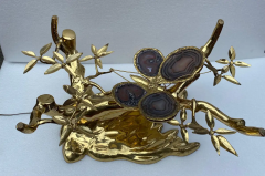 Isabelle Faure 1970 Enlightening Bonzai Coffee Table Butterfly Gilt Bronze Isabelle Faure - 2990151