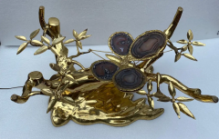 Isabelle Faure 1970 Enlightening Bonzai Coffee Table Butterfly Gilt Bronze Isabelle Faure - 2990152