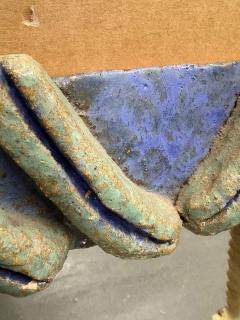 Isabelle Ferlay Glazed Ceramic Mirror by Isabelle Ferlay from the group les Argonautes - 4482125