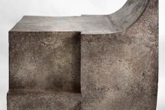 Isac Elam Kaid Canadian Contemporary Mono Block Cement Chair - 4613123