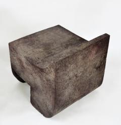 Isac Elam Kaid Canadian Contemporary Mono Block Cement Chair - 4613127