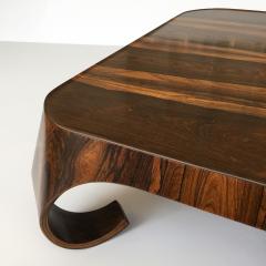 Isamu Kenmochi Isamu Kenmochi Brazilian Rosewood Coffee Table for Tendo Mokko - 890712