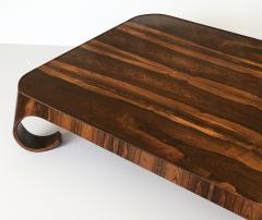 Isamu Kenmochi Isamu Kenmochi Brazilian Rosewood Coffee Table for Tendo Mokko - 890715