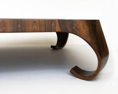 Isamu Kenmochi Isamu Kenmochi Brazilian Rosewood Coffee Table for Tendo Mokko - 890716