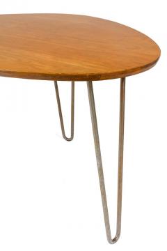 Isamu Noguchi Isamu Noguchi Birch Steel Rudder Dining Table for Herman Miller - 1125484