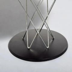 Isamu Noguchi Isamu Noguchi Cyclone End Table for Knoll MCM Black Laminate and Chrome Signed - 2922700