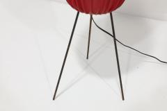 Isamu Noguchi Noguchi Style Floor Lamp in Red - 3865132