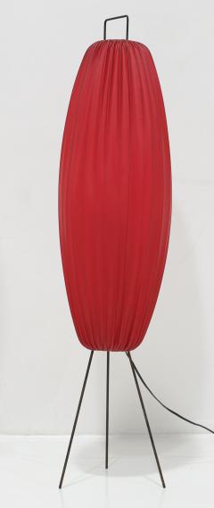 Isamu Noguchi Noguchi Style Floor Lamp in Red - 3865134