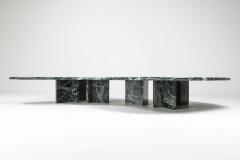 Isamu Noguchi Post modern Green Marble Coffee Table In The Manner of Noguchi 1970s - 1183691