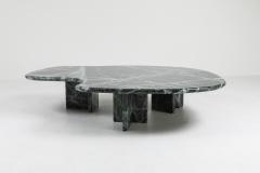 Isamu Noguchi Post modern Green Marble Coffee Table In The Manner of Noguchi 1970s - 1183692