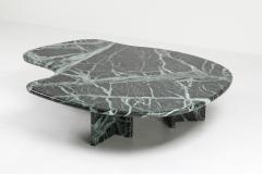 Isamu Noguchi Post modern Green Marble Coffee Table In The Manner of Noguchi 1970s - 1183693