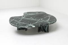 Isamu Noguchi Post modern Green Marble Coffee Table In The Manner of Noguchi 1970s - 1183695