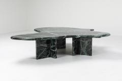 Isamu Noguchi Post modern Green Marble Coffee Table In The Manner of Noguchi 1970s - 1183697