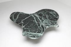 Isamu Noguchi Post modern Green Marble Coffee Table In The Manner of Noguchi 1970s - 1183698