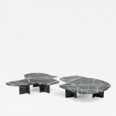 Isamu Noguchi Post modern Green Marble Coffee Table In The Manner of Noguchi 1970s - 1184813