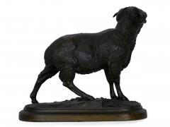 Isidore Bonheur Bronze Sculpture Merino Ram Cast after Model by Isidore Jules Bonheur - 1175461