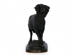 Isidore Bonheur Bronze Sculpture Merino Ram Cast after Model by Isidore Jules Bonheur - 1175462