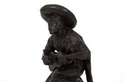 Isidore Bonheur Spanish Guitar Player Bronze Sculpture by Isidore Bonheur Peyrol Foundry - 888642