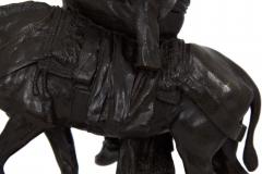 Isidore Bonheur Spanish Guitar Player Bronze Sculpture by Isidore Bonheur Peyrol Foundry - 888647