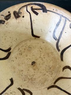 Islamic Glazed Pottery Bowl with Kufic Calligraphy Nishapur Ware Provenance - 4243228
