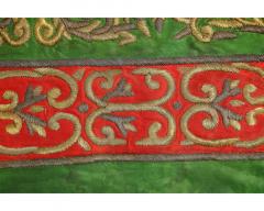 Islamic Ottoman Silk and Metal Thread External Curtain Cover for the Holy Kaaba - 3132957