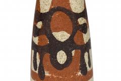 Israeli Mid Century Lapid Glazed Flaired Top Pitcher - 4669646