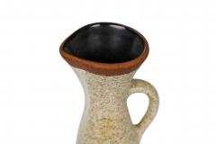 Israeli Mid Century Lapid Glazed Flaired Top Pitcher - 4669647