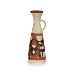 Israeli Mid Century Lapid Glazed Flaired Top Pitcher - 4709354
