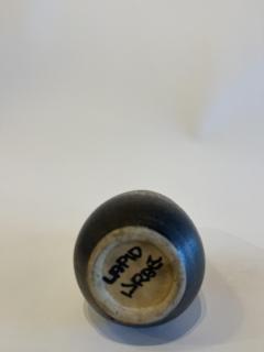 Israeli Mid Century Lapid Lava Glazed Ceramic Vase - 4195689