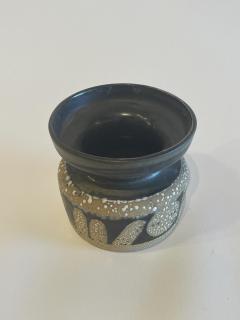 Israeli Mid Century Lapid Lava Glazed Ceramic Vase - 4195804