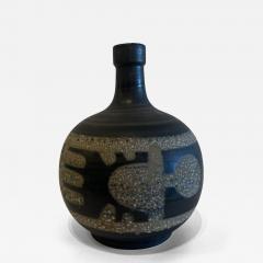 Israeli Mid Century Lapid Lava Glazed Ceramic Vase - 4230665