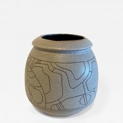 Israeli Mid Century Lapid Sgraffito Glazed Ceramic Bowl - 4214081