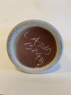 Israeli Mid Century Lapid Sgraffito Glazed Ceramic Pitcher - 4195607