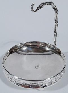 Israeli Modern Sterling Silver Grape Stand - 3983864