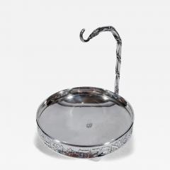 Israeli Modern Sterling Silver Grape Stand - 3985660