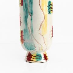 Issac Grunewald ISSAC GRUNEWALD HAND PAINTED CERAMIC VASE FOR RORSTRAND SIGNED AND DATED 43 - 4476145