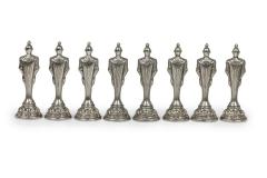 Italfama Italian Renaissance Themed 32 Piece Metal Chess Set - 4664310