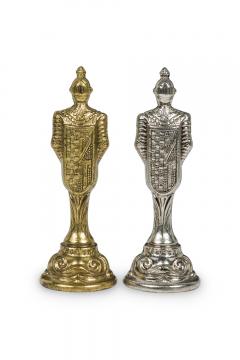 Italfama Italian Renaissance Themed 32 Piece Metal Chess Set - 4664315