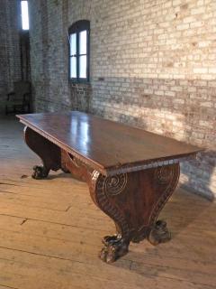 Italian 16th century Renaissance Walnut Trestle Table - 622656