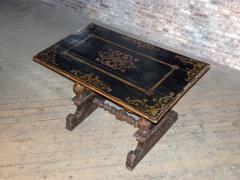 Italian 17th Century Baroque Painted Walnut Center Table - 886904