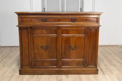 Italian 17th Century Walnut Buffet with Drop Front Hidden Drawers and Two Doors - 3660559
