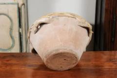 Italian 1820s Yellow Glazed Pottery Bowl from Calabria with Green Accents - 3420393