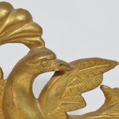Italian 18th 19th Century Carved Giltwood Neo Classical Ornament With Birds - 4121418