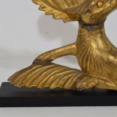 Italian 18th 19th Century Carved Giltwood Neo Classical Style bird Ornament - 4121429