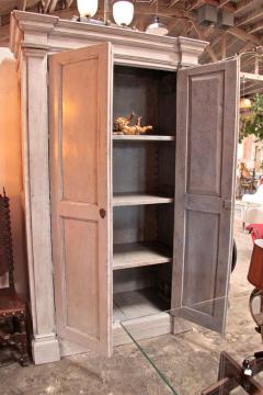 Italian 18th C Oversized Distressed Armoire - 530232